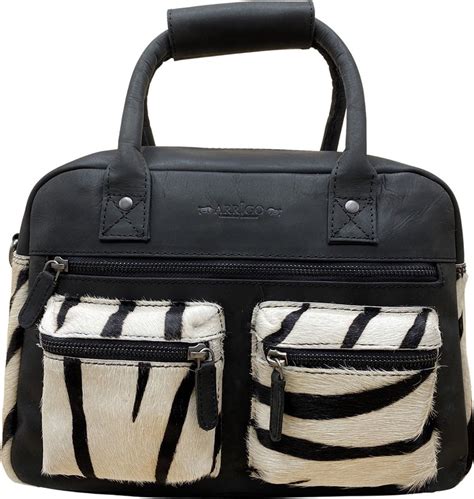 zebra tas zwart